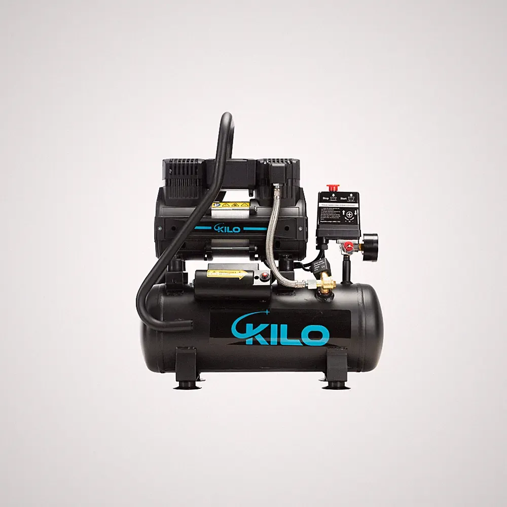 1HP 2Gal Oil-Free Air Compressor 65dB Ultra Quiet 100PSI Portable