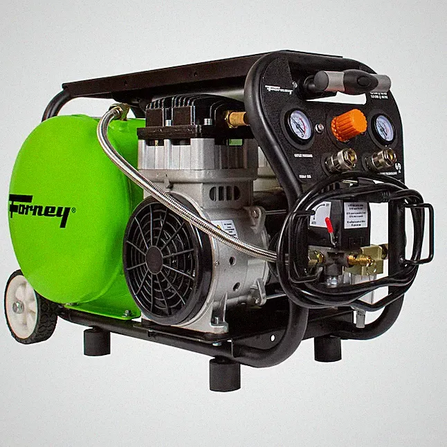 FREE SHIP - Forney 4-Gallon Portable Electric 120 PSI Horizontal Air Compressor