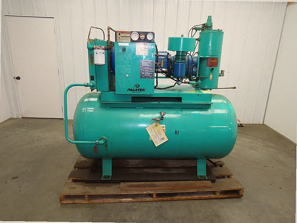 Palatek 25DF200 Rotary Screw Air Compressor 25Hp 230/460V 3Ph 200 Gallon 100CFM