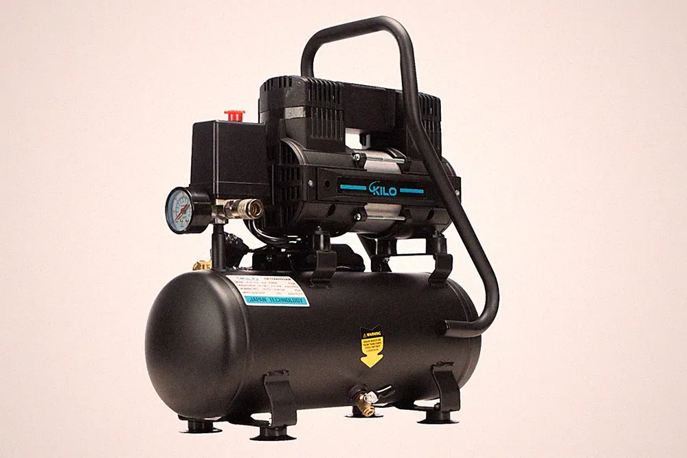 US Stock 2 Gallon Oil Free Air Compressor 1.0HP, 100PSI Pressure for Auto Repair